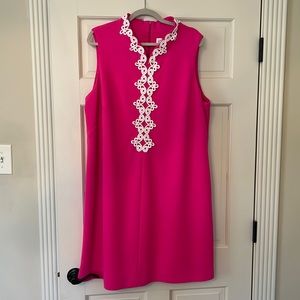 Eliza J Size 20W hot pink dress